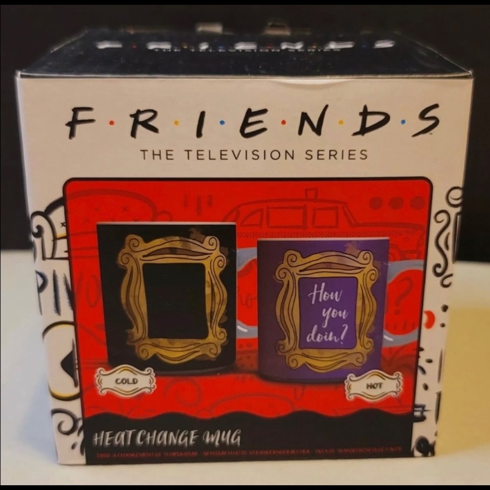 Friends color changing mug “how you doin’ “ NIB